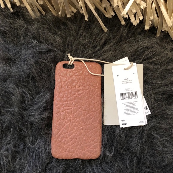 NWT Liebeskind Leather iPhone 6 Case - Picture 1 of 3